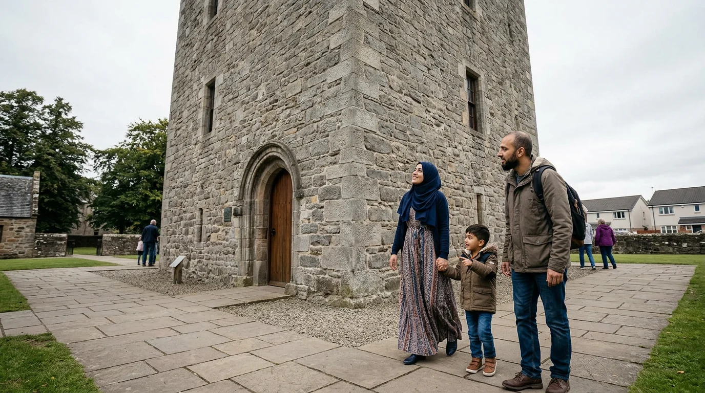 Alloa Tower, the medieval tower house in Alloa, Clackmannanshire